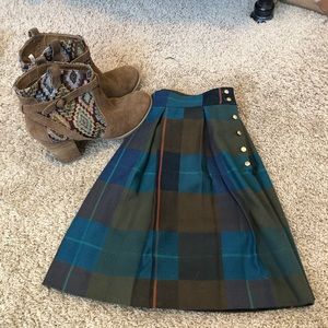 Plaid Skirt